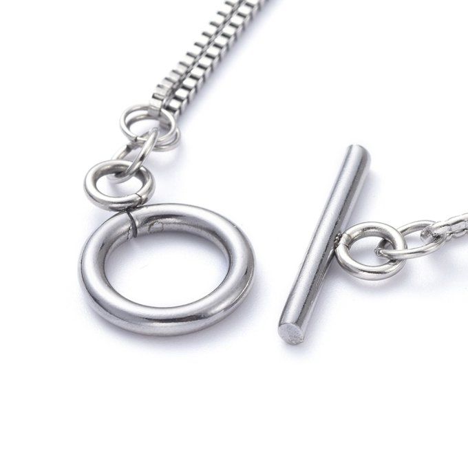 Collier double chaines